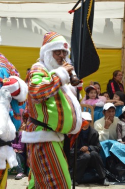 Drunk Andean Santa!